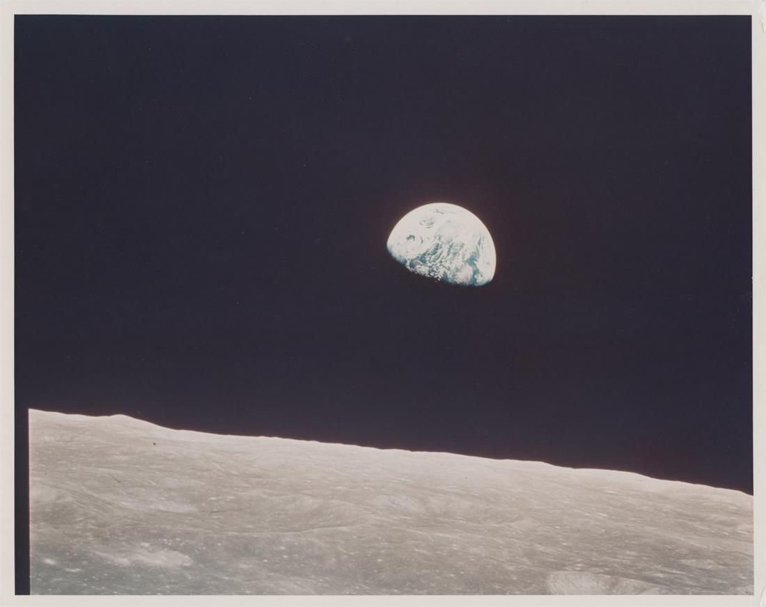 Earthrise, Apollo 8, 24 December 1968 (1 of 2)