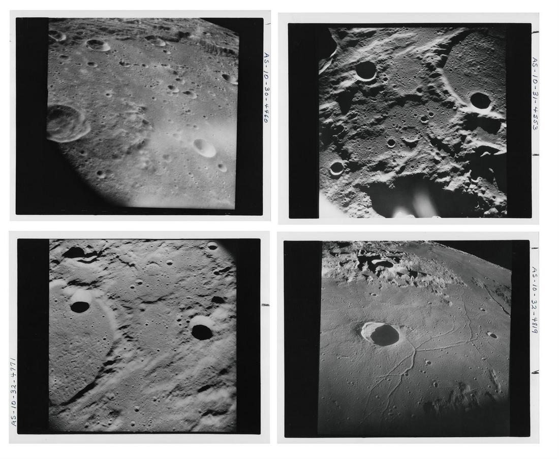 Orbital moonscapes, Apollo 10, 18-26 May 1969 (1 of 9)