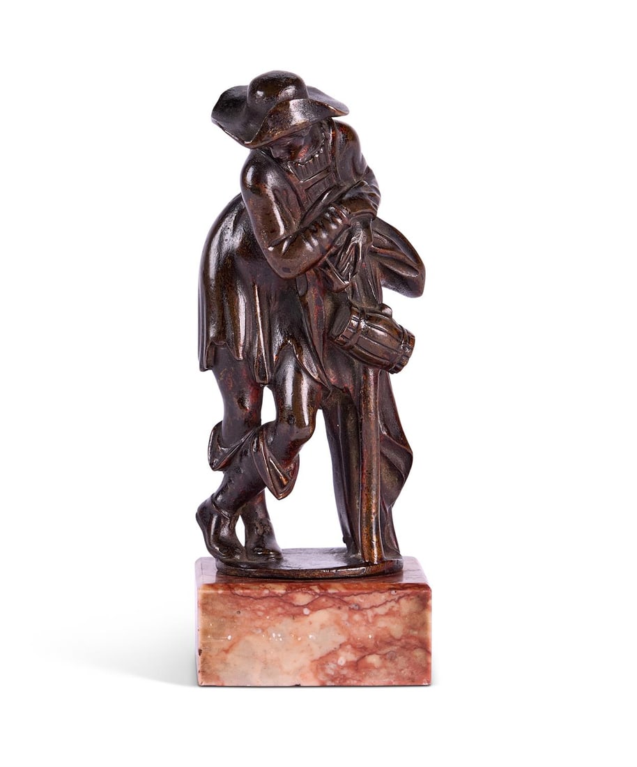 WORKSHOP OF ANTONIO SUSINI- A BRONZE FIGURE OF A PEDLAR (1 of 2)