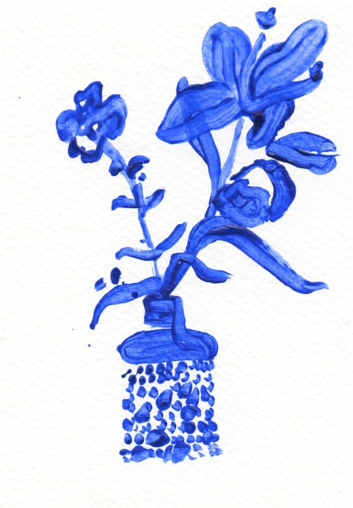 Elizabeth Power, Blue Study 2, 2025 (1 of 2)