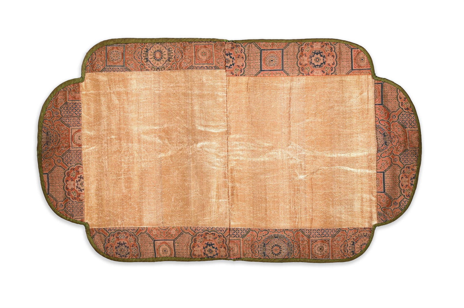 A Chinese silk saddle cloth (1 of 2)