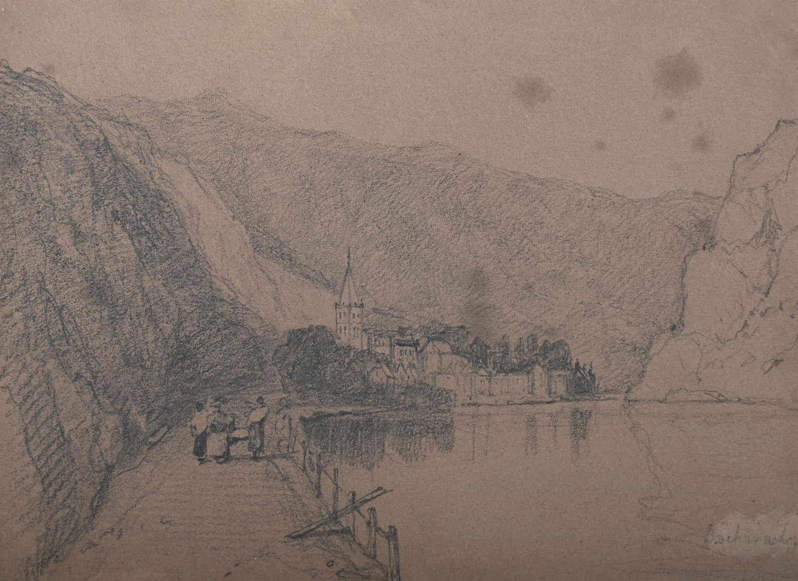 JOHN SELL COTMAN (BRITISH 1782-1842), BACHARACH (1 of 3)