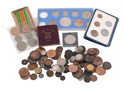 BRITISH COINS, A QUANTITY: BRITISH COINS  A QUANTITY