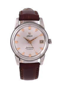 OMEGA, SEAMASTER, REF. 2849 6 SC, A STAINLESS STEEL WRISTWATCH WITH DATE: OMEGA, SEAMASTER, REF. 2849 6 SC A STAI