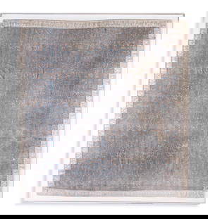 MARIANO FORTUNY (SPANISH, 1871-1949), 'PERGOLESI' PRINTED FABRIC PANEL, 20TH CENTURY: MARIANO FORTUNY (SPANISH, 1871-1949)'PERGOLESI' PRINTED FABRIC PANEL, 20TH CENTURY Presented in a later bespoke Perspex protective case the case 212 x 199cm, 11.5cm protuberance