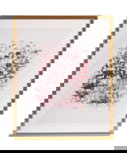 λ JACQUELINE MULLER (20TH CENTURY), TWO ABSTRACTS: ? JACQUELINE MULLER (20TH CENTURY)TWO ABSTRACTSAcrylic on paperEach signed and dated (lower right)Each 62 x 47cm (25 &frac12; x 18 1/5in.) (2) ? indicates that this lot may be subject to Droit de Suit