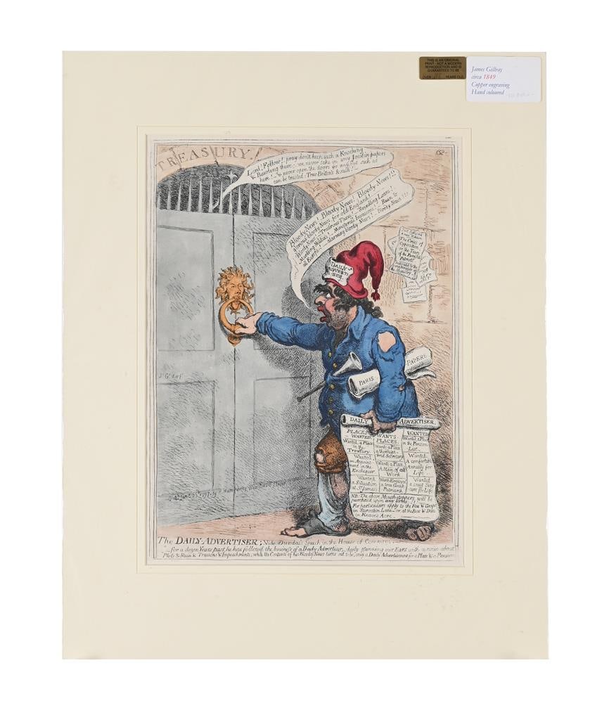 AFTER JAMES GILLRAY, THE DAILY-ADVERTISER: AFTER JAMES GILLRAY THE DAILY-ADVERT