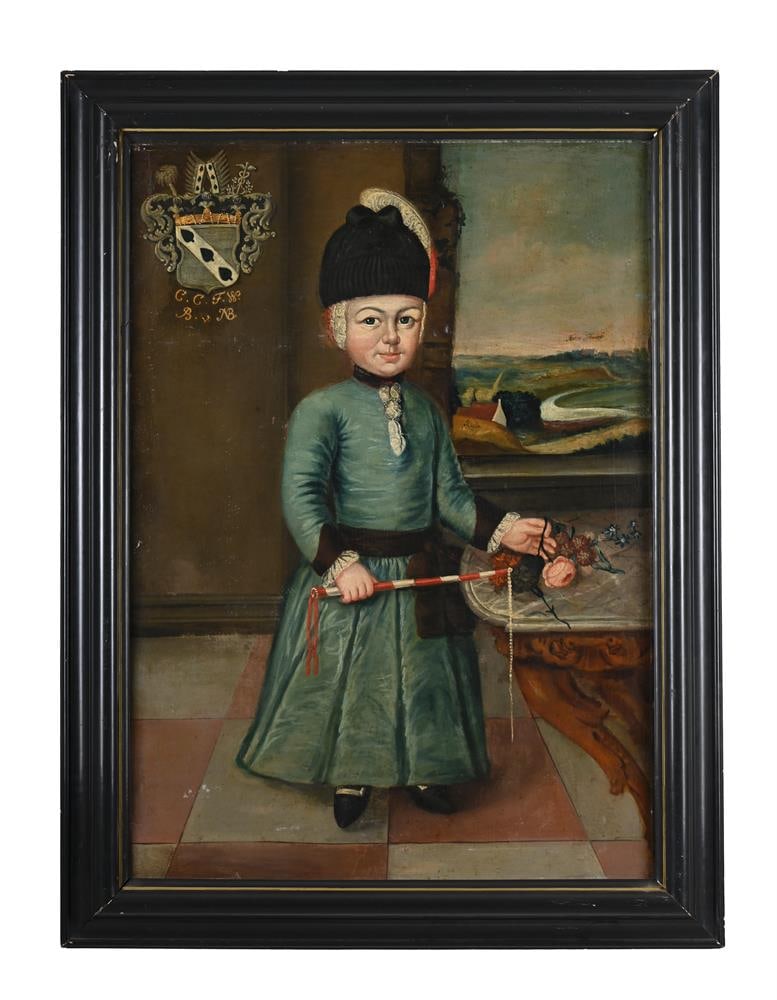 GERMAN SCHOOL (18TH CENTURY), PORTRAIT OF CHRISTIAN VON NETTELBLADT (1779-1843): GERMAN SCHOOL (18TH CENTURY) PORTRAI