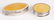 Two silver and yellow guilloche enamel boxes, one