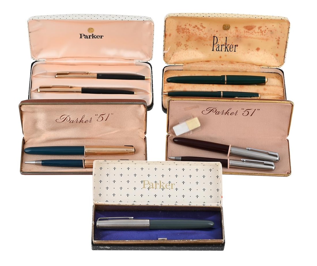 PARKER, A COLLECTION OF PENS: PARKER A COLLECTION OF PENS