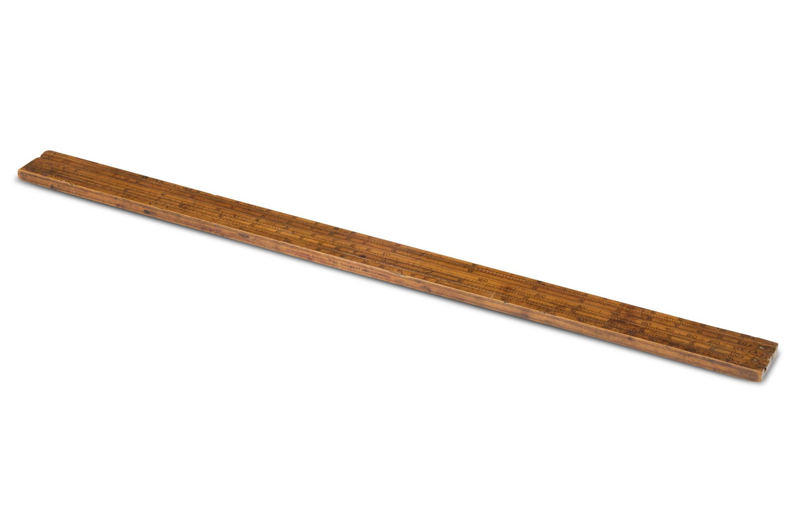 A BOXWOOD TWENTY-FOUR INCH FOUR-SECTION SLIDE RULE BY DRING & FAGE LONDON, 19TH CENTURY (1 of 2)