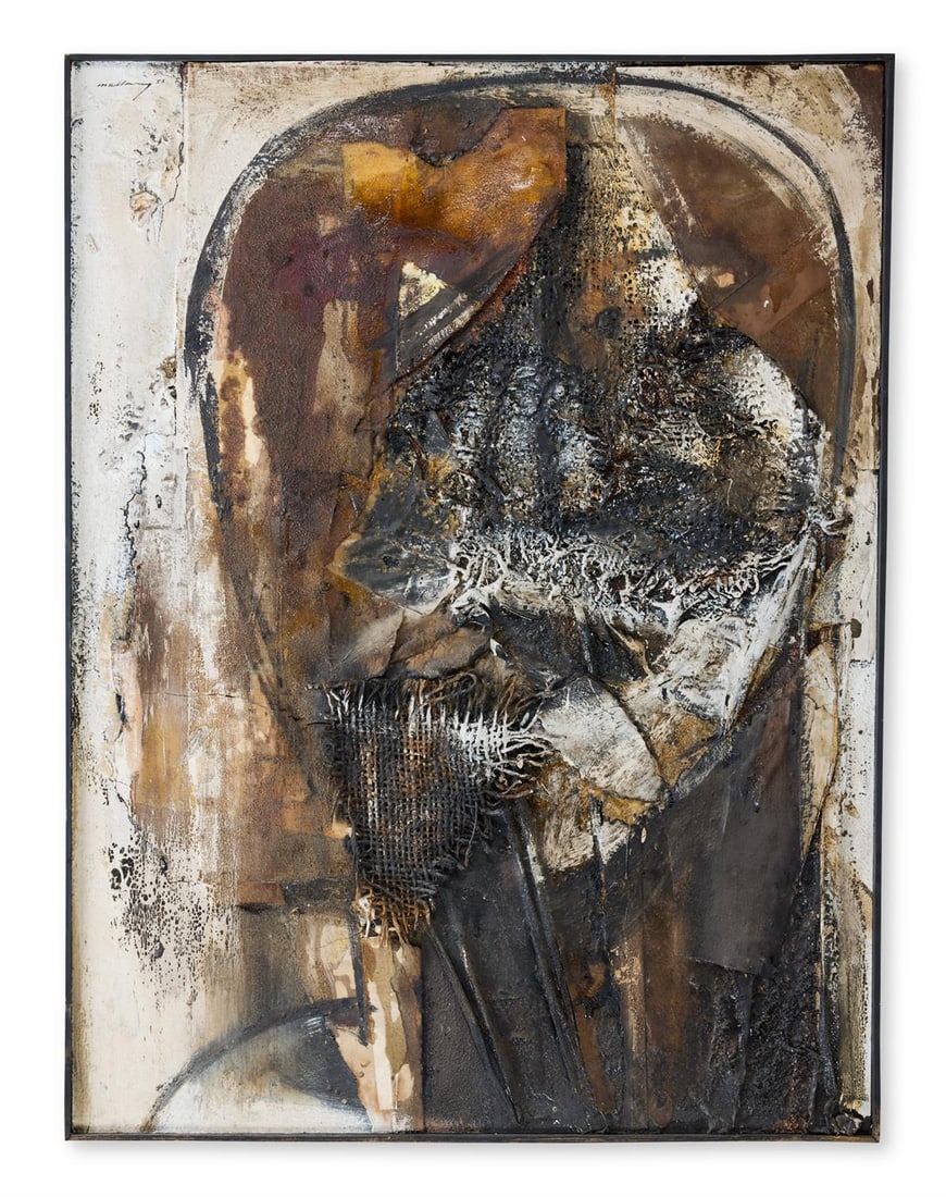 ROBERT MALLARY (AMERICAN 1917-1997), UNTITLED PAINTING NO. 5 (1 of 2)