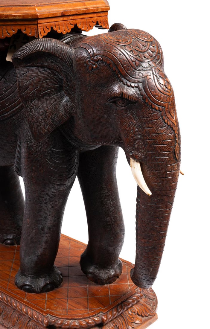 AN ELEPHANT STOOL - 2