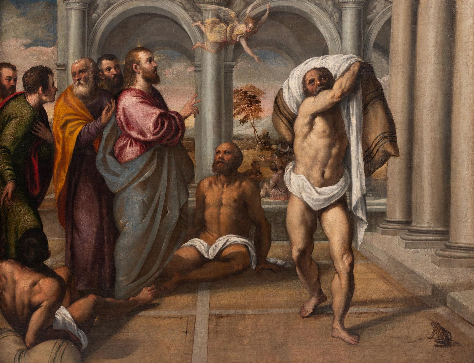 CIRCLE OF PAOLO CALIARI, CALLED VERONESE (ITALIAN 1528-1588), THE PISCINA PROBATICA (1 of 3)