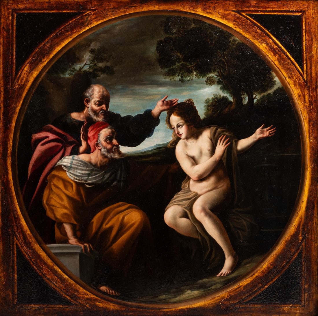 ITALIAN SCHOOL (17TH CENTURY), SUSANNA AND THE ELDERS (1 of 3)