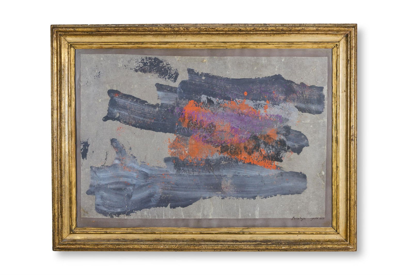 λ TOTI SCIALOJA (ITALIAN 1914-1998), UNTITLED, 1957 (1 of 2)