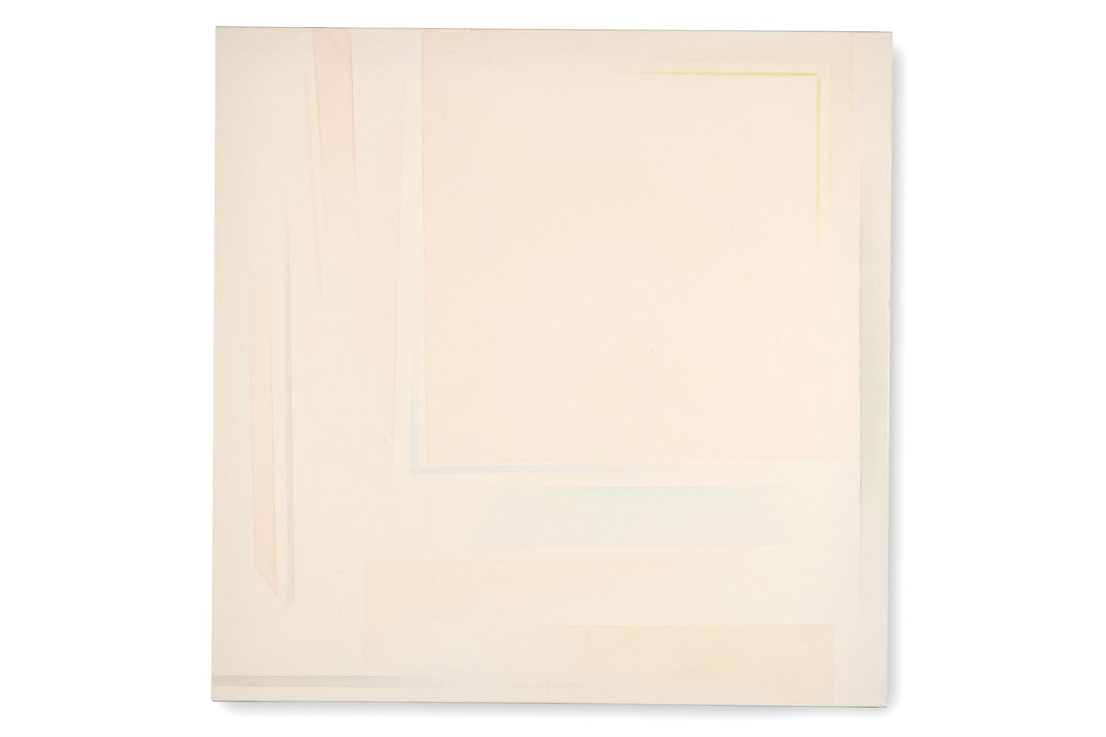 λ RICCARDO GUARNERI (ITALIAN B. 1933), GRANDE ROSA: λ RICCARDO GUARNERI (ITALIAN B. 1933)GRANDE ROSAWatercolour, pastel and pencil on canvasSigned, titled, dated 2008 and variously inscribed (verso and to canvas overlap verso)95 x 95cm (37¼ x