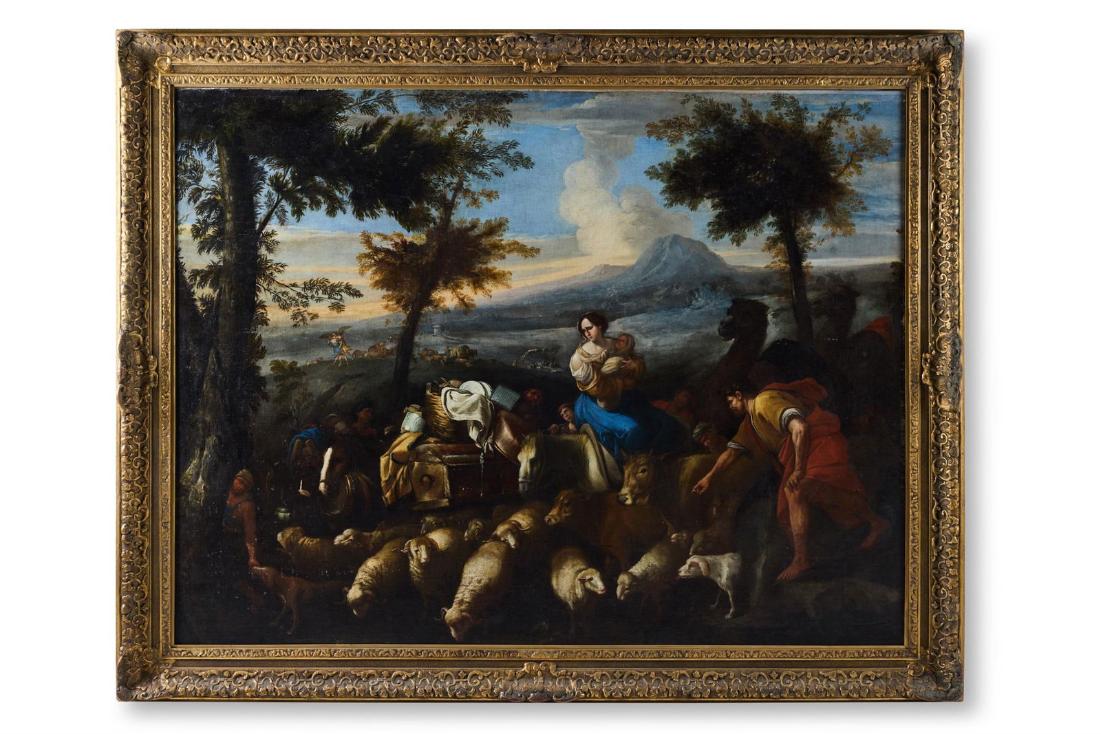 ANDREA DI LEONE (ITALIAN 1610-1685), THE VOYAGE OF RACHEL (1 of 2)