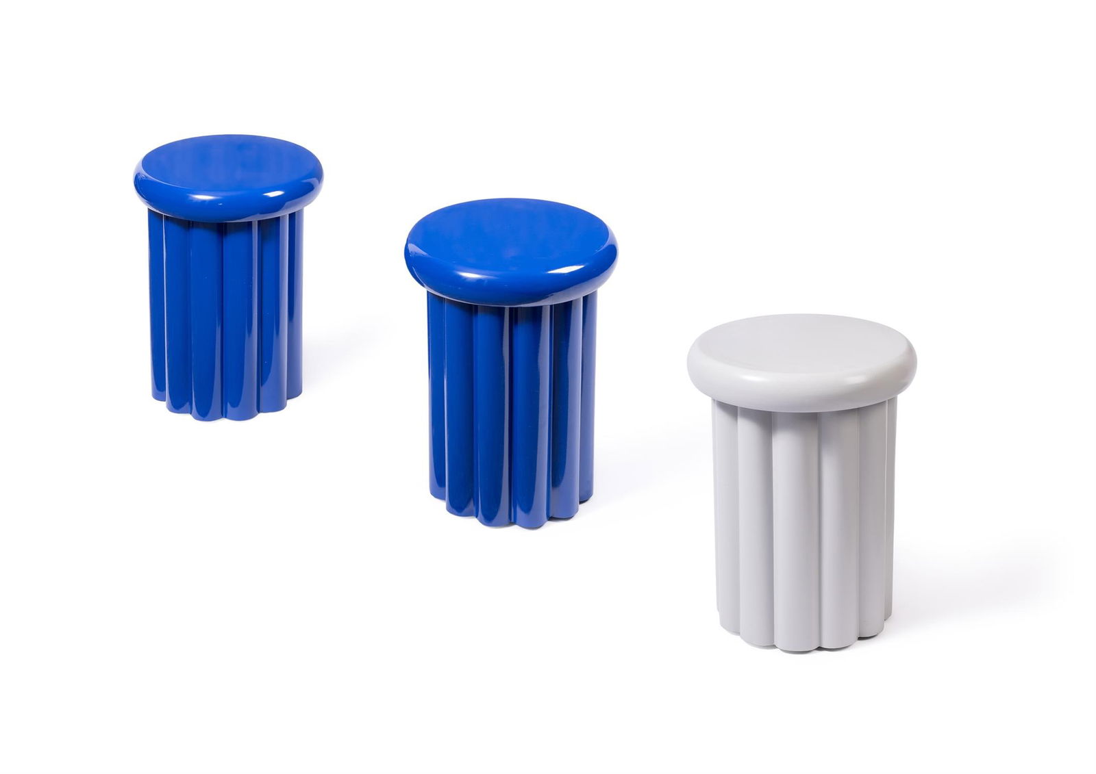 THREE 'COLUMN' SIDE TABLES MADE BY HABITAT STUDIOS, MODERN (1 of 5)