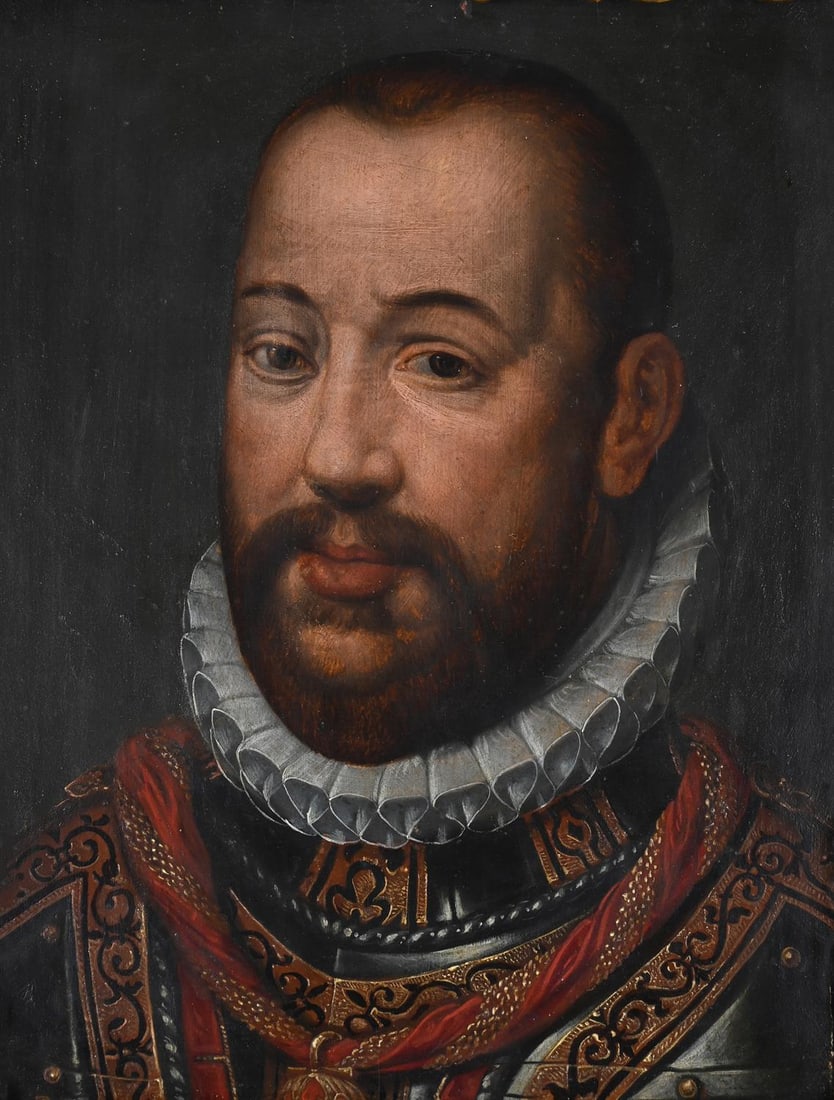 FOLLOWER OF ANTHONIS MOR, PORTRAIT OF A GENTLEMAN (1 of 3)