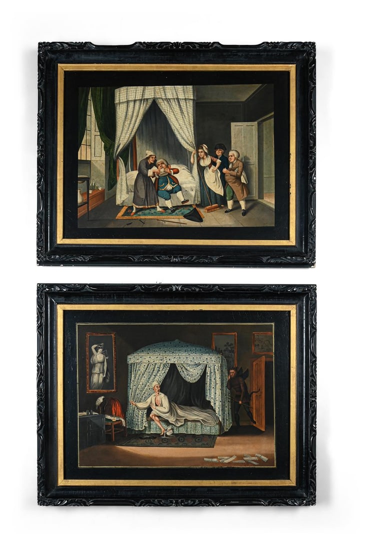 CHINESE SCHOOL (EARLY 19TH CENTURY), IN THE MANNER OF WILLIAM HOGARTH (2) (1 of 4)