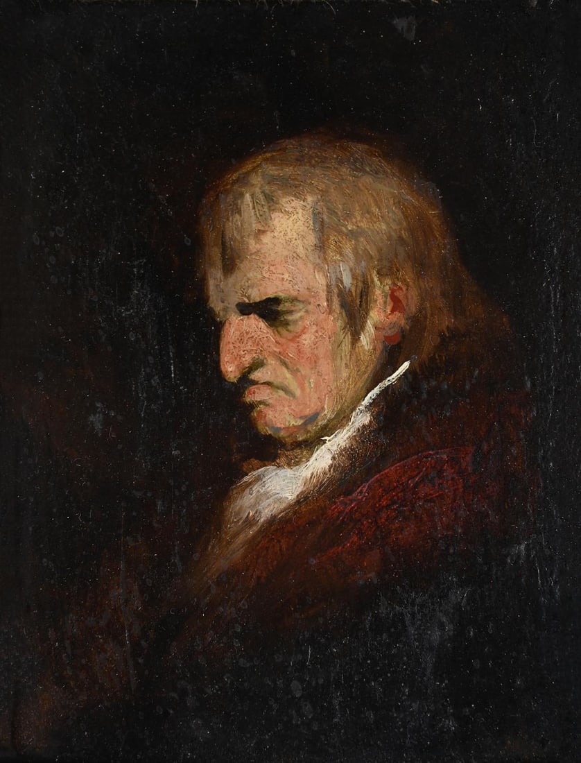 FREDERICK GOODALL (BRITISH 1822 - 1904), PORTRAIT OF JOSEPH MALLORD WILLIAM TURNER (1775-1851) (1 of 3)