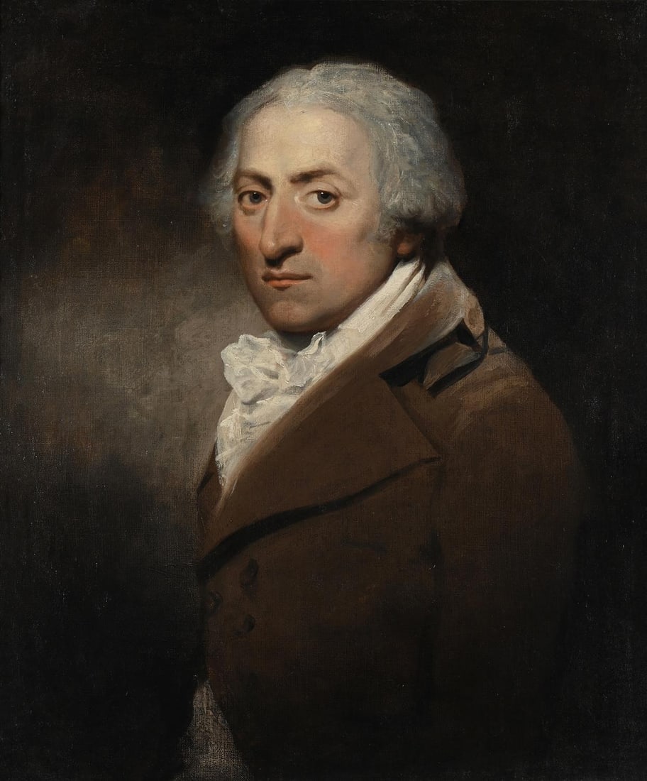 CIRCLE OF JOHN HOPPNER (BRITISH 1758 - 1810), PORTRAIT OF DANIEL ROBINSON (1753 - 1838) (1 of 4)