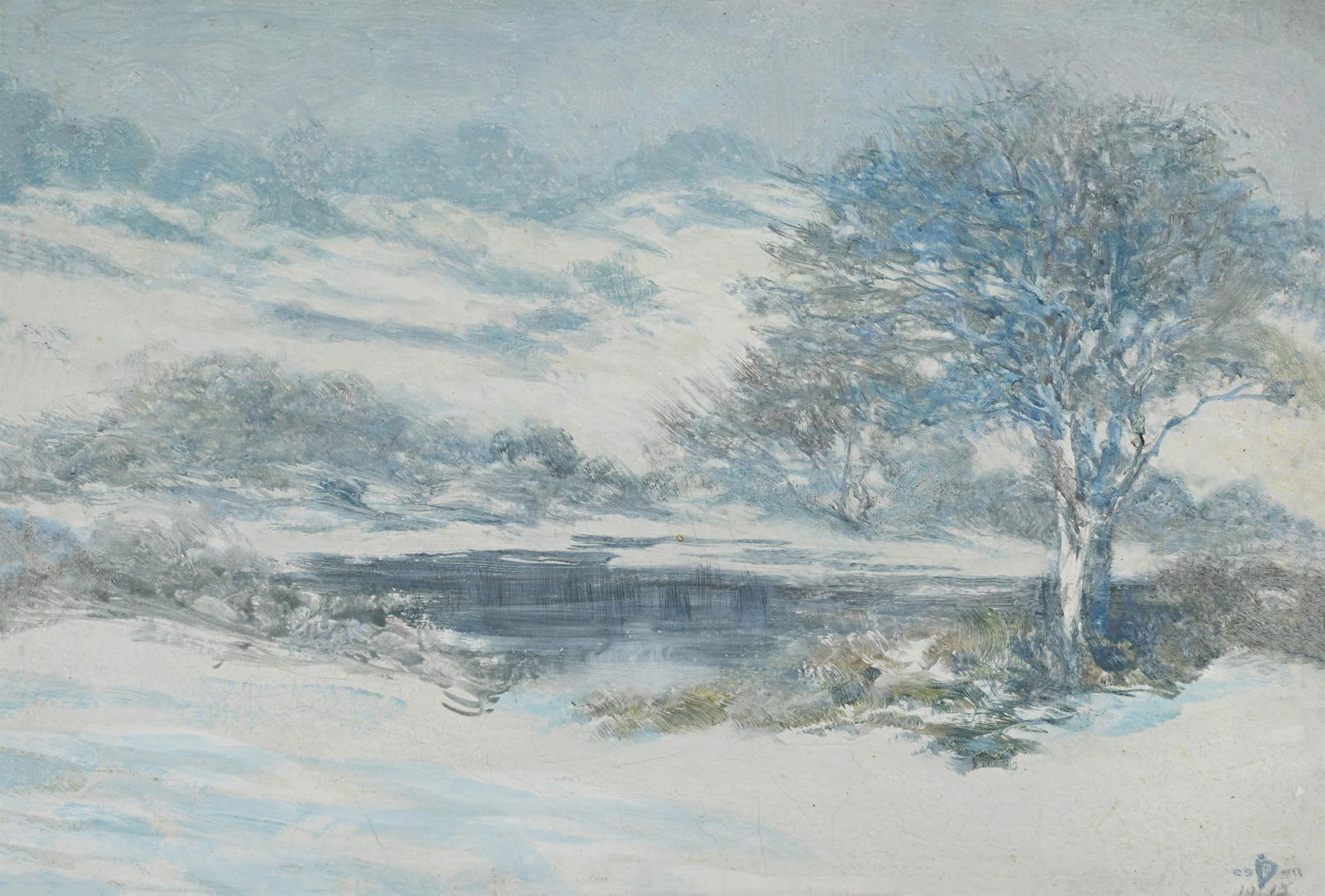 EDWARD STEEL II HARPER (BRITISH 1878 - 1951), WINTER (1 of 3)