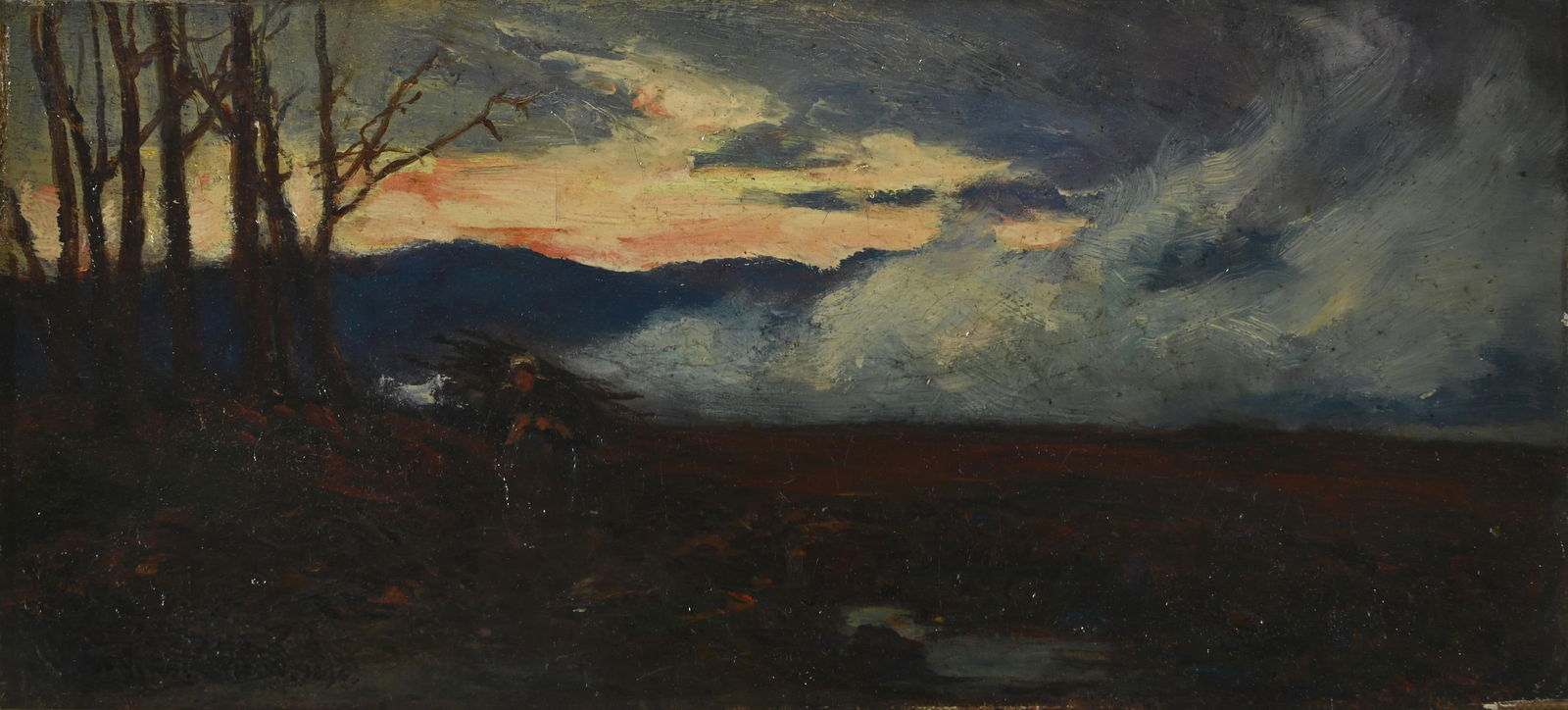 WILLIAM YOUNG (SCOTTISH 1845-1916), TWIGHLIGHT IN SKYE (1 of 3)