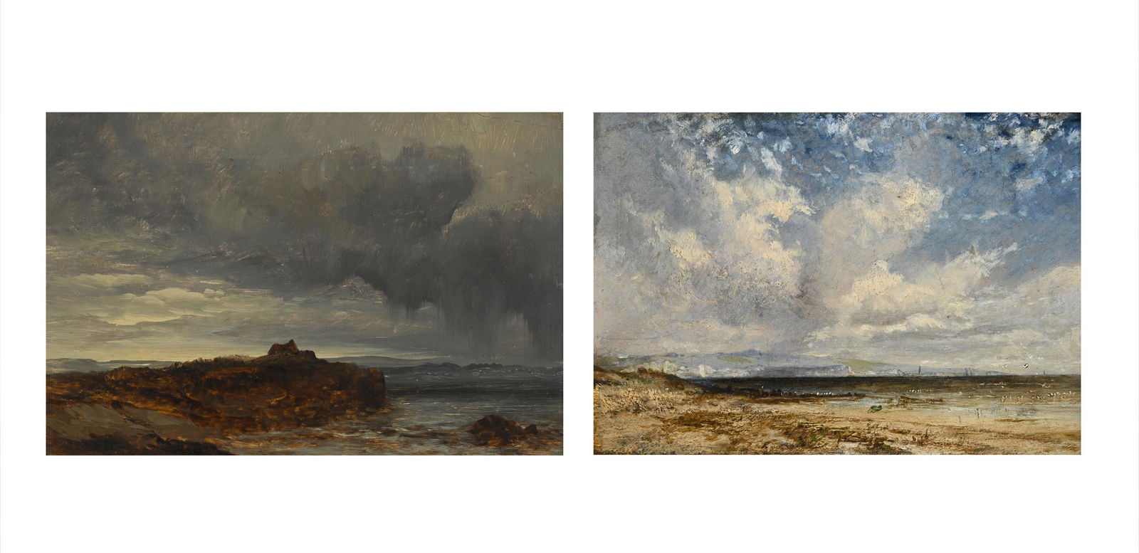 JOHN MILNE DONALD (SCOTTISH 1819-1866), MORNING: AND EVENING (1 of 7)