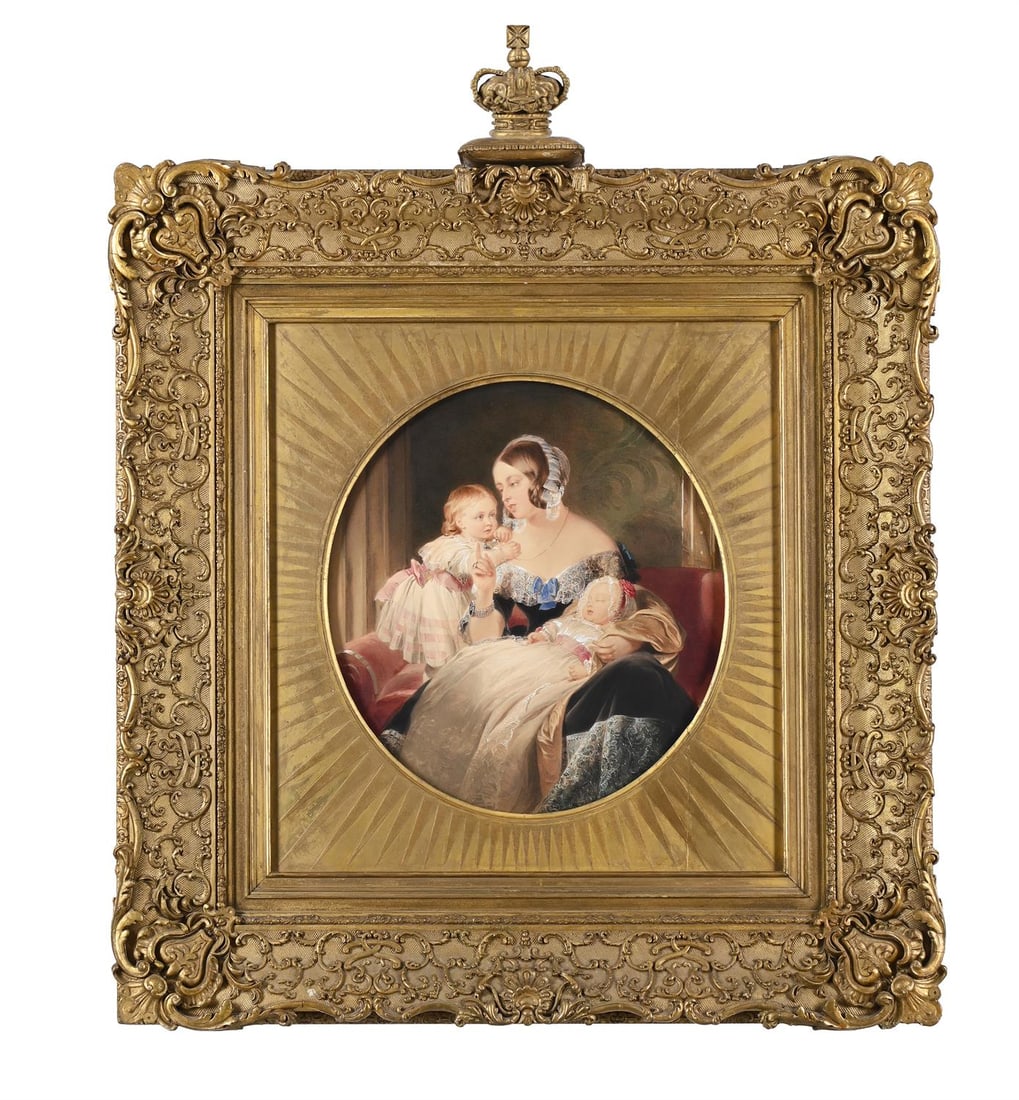 ALFRED EDWARD CHALON (BRITISH 1780-1860), AFTER LANDSEER, QUEEN VICTORIA (1 of 4)