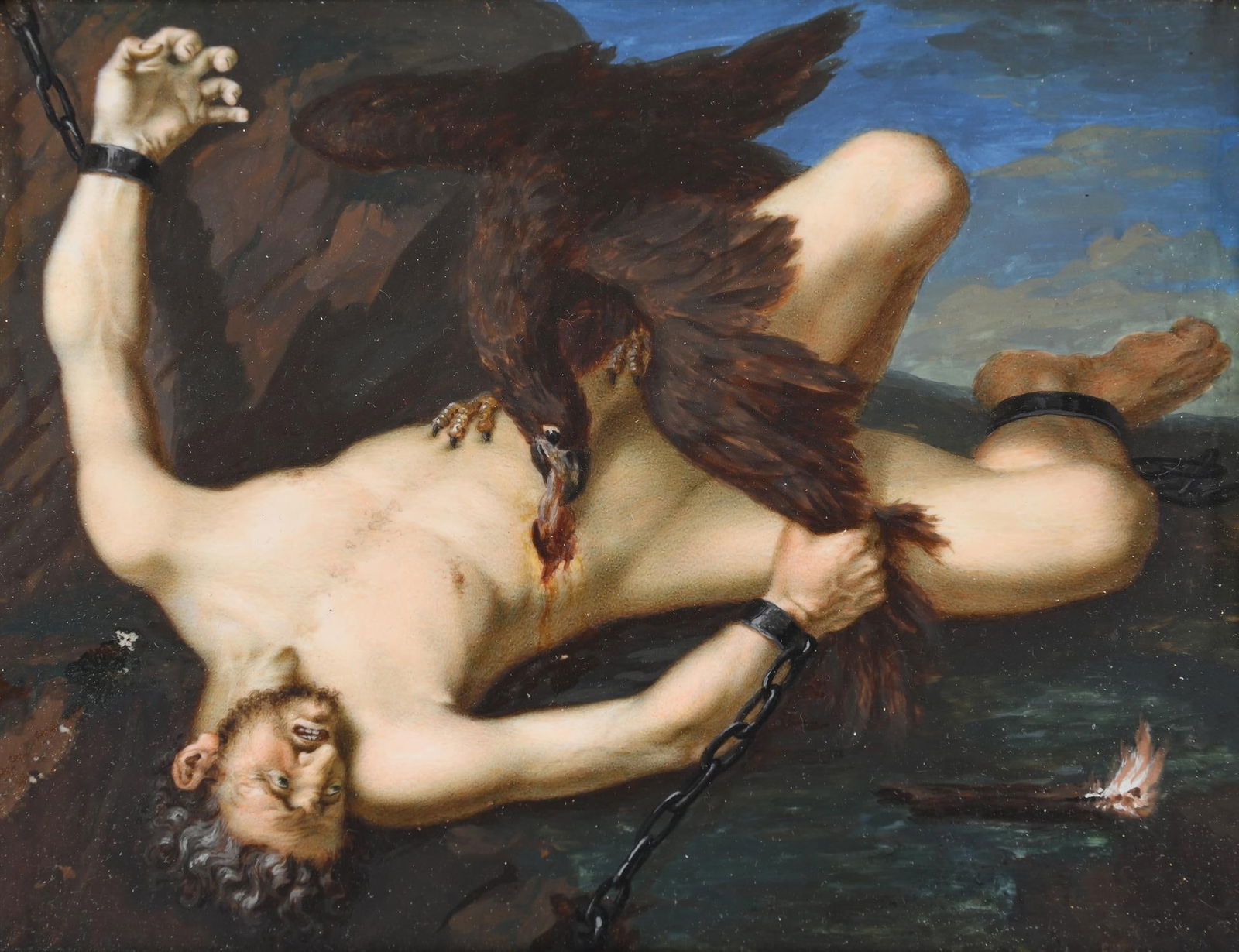 Y GEORGES ANTOINE KEMAN (FRENCH 1765 - 1830), PROMETHIUS (1 of 3)