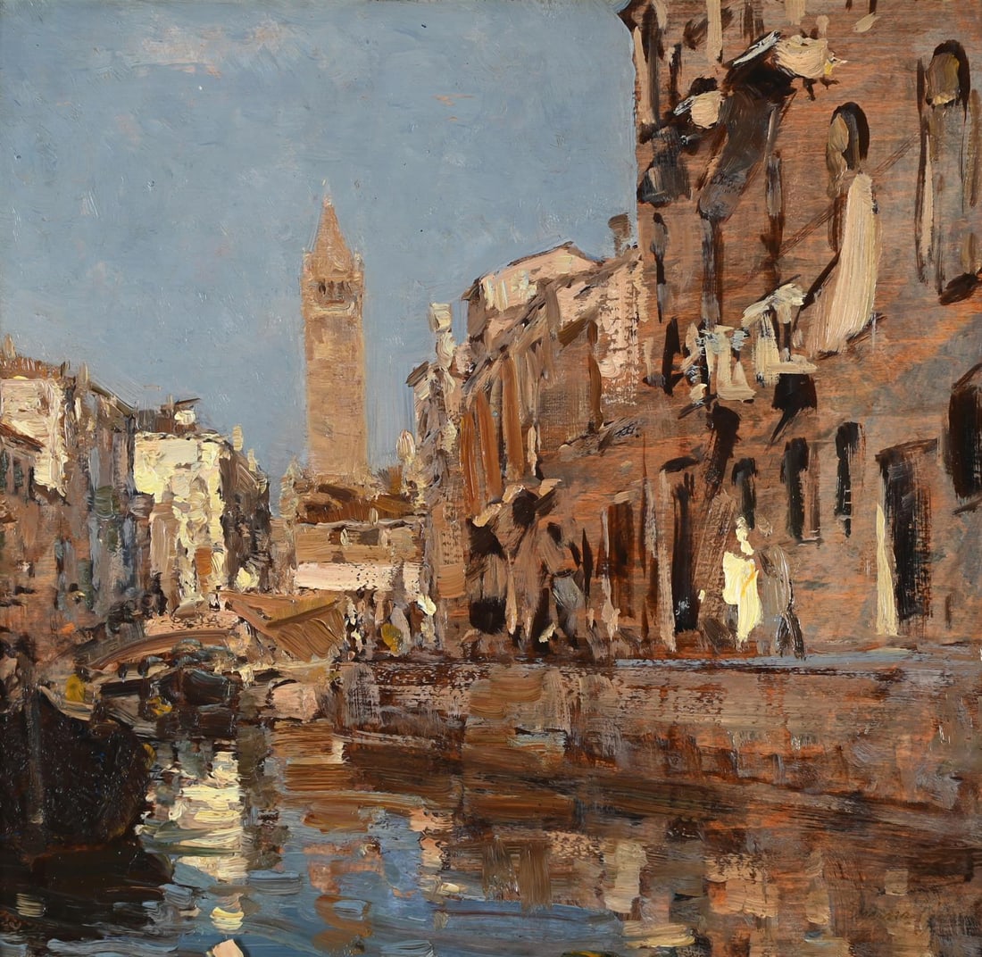 EMMA CIARDI (ITALIAN 1879-1933), RIO DE S. BARNABA (1 of 3)