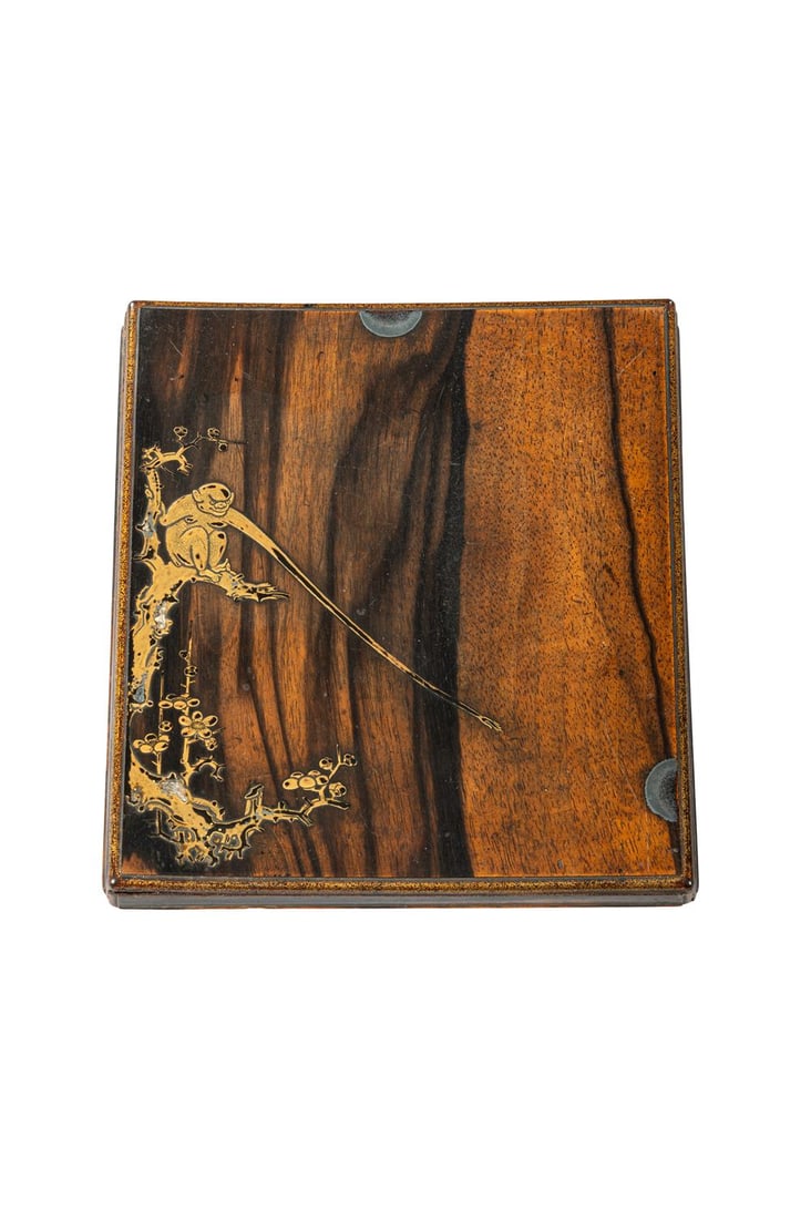 ‡ A suzuribako [writing box], Momoyama - Edo period (1 of 3)