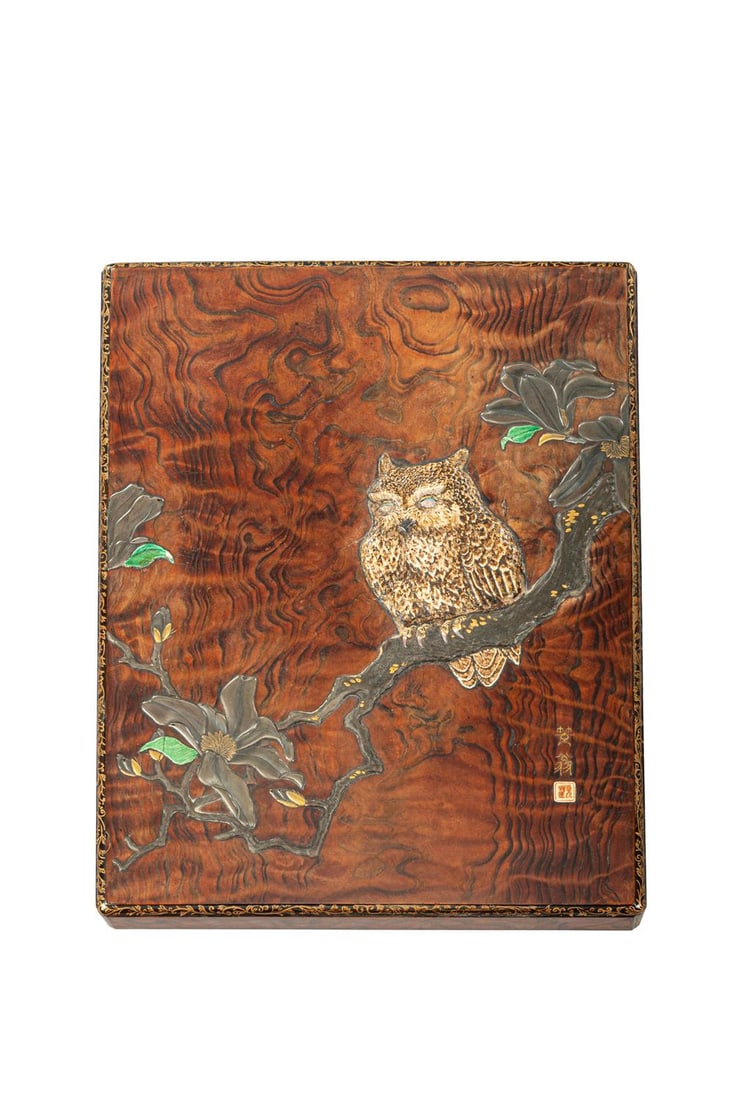 ‡ A suzuribako [writing box], Edo period (1 of 4)