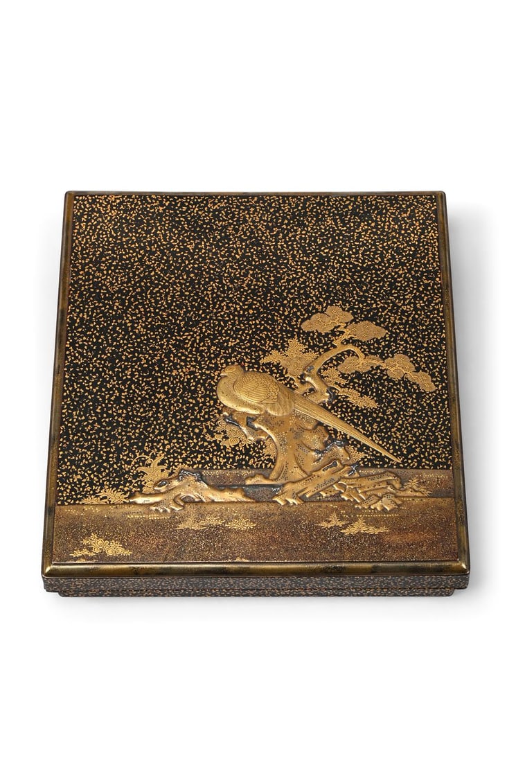 ‡ A fine suzuribako [writing box], Edo period (1 of 5)