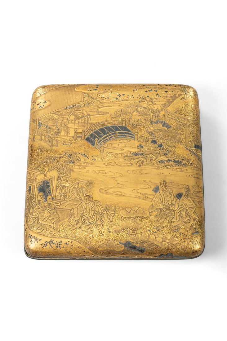 Y ‡ A suzuribako [writing box], Momoyama period (1 of 4)