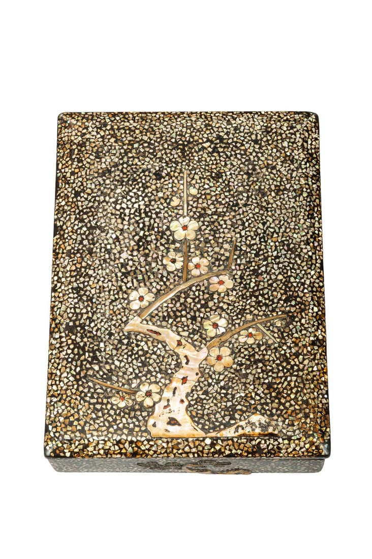 Y ‡ A suzuribako [writing box], Edo period (1 of 2)