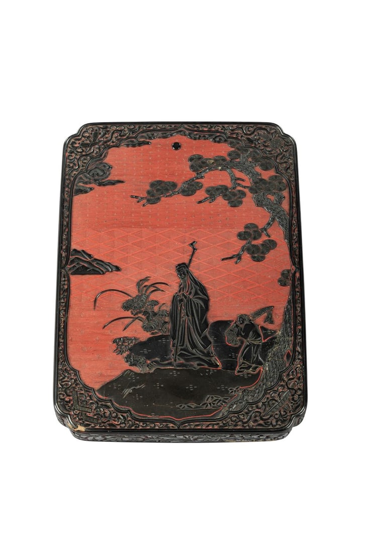 ‡ A suzuribako [writing box], Edo period (1 of 2)