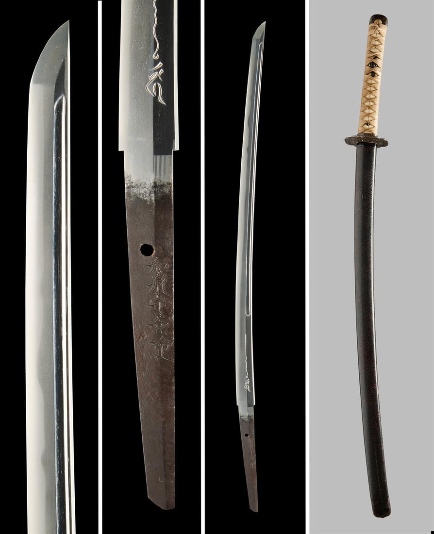 A katana, Signed Izumi no kami Kaneshige, Edo period (1 of 6)