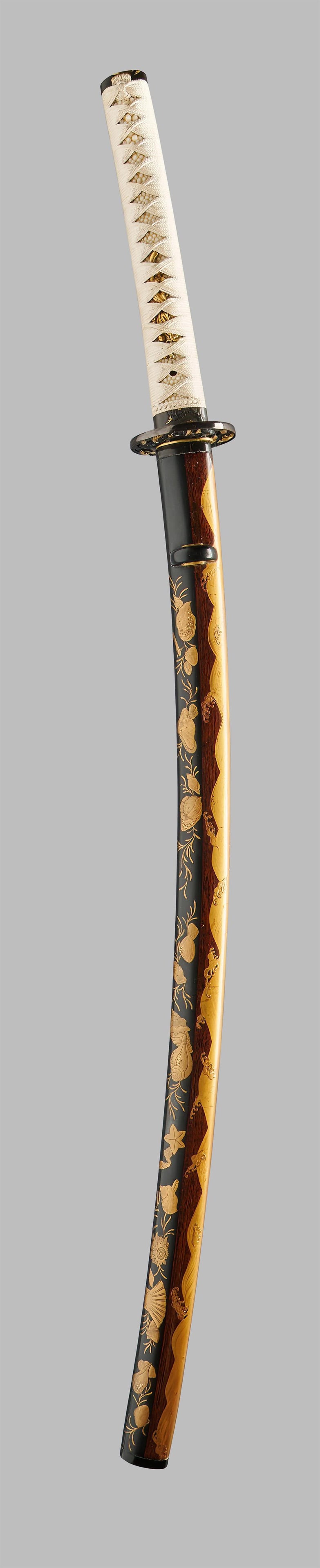 Y A katana koshirae [sword mount for a katana], Meiji period (1 of 2)
