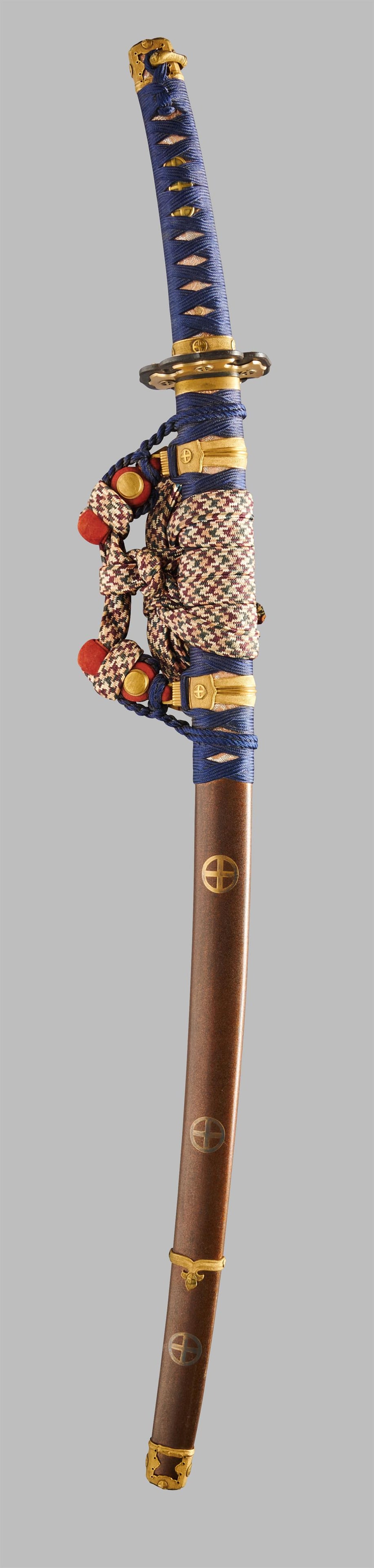 An itomaki tachi koshirae [sword mount for a tachi], Edo period (1 of 2)