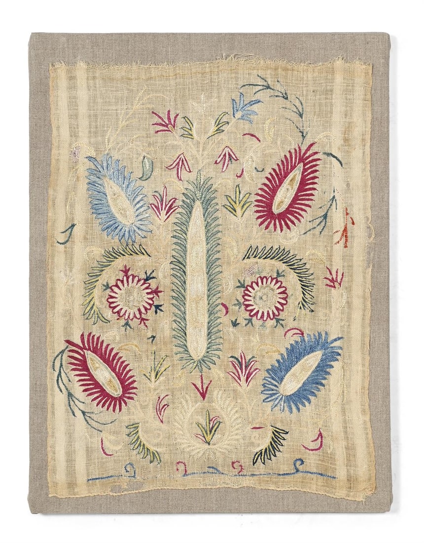 A GREEK ISLAND EMBROIDERY, 18TH CENTURY (1 of 2)