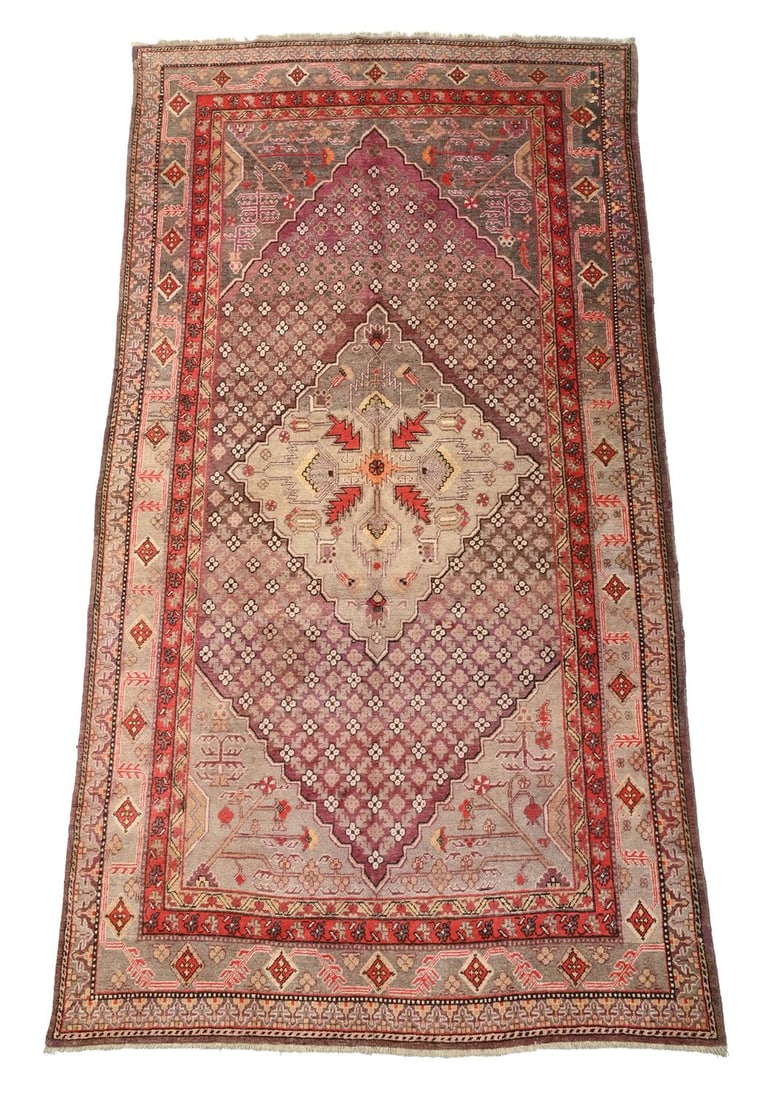 A SAMARKAND CARPET, CIRCA 1910 (1 of 4)
