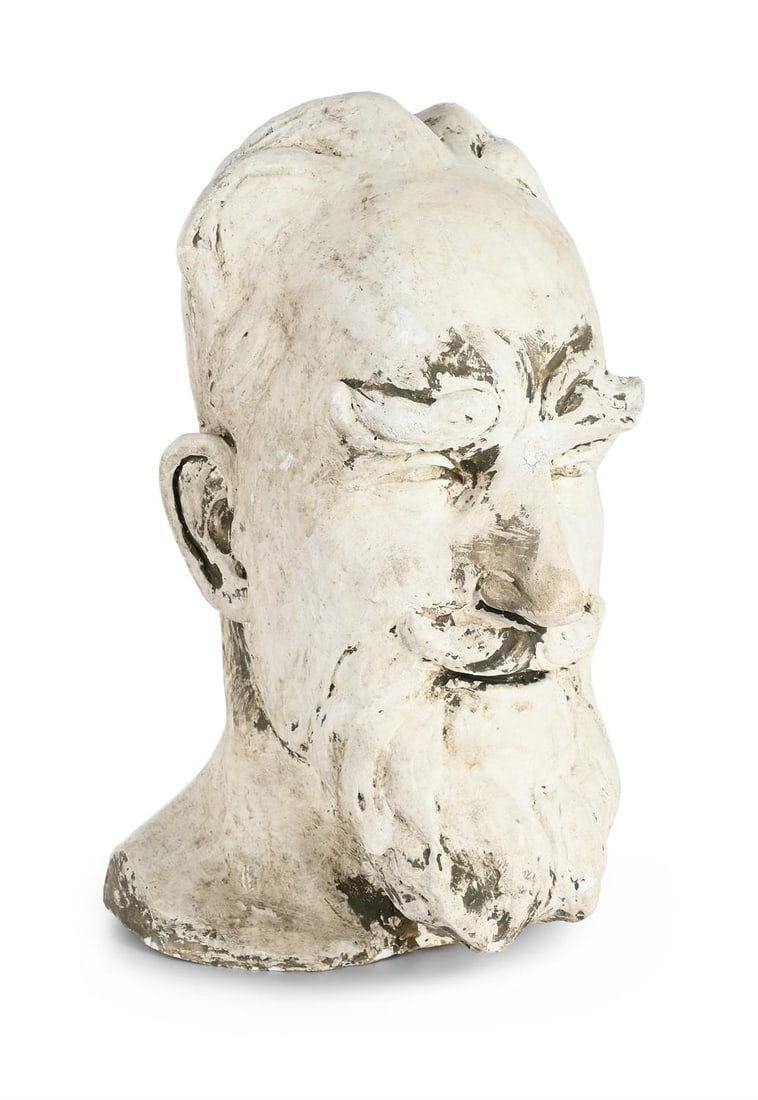 A SOLID PLASTER BUST OF GEORGE BERNARD SHAW (1856-1950), FIRST HALF 20TH CENTURY (1 of 4)