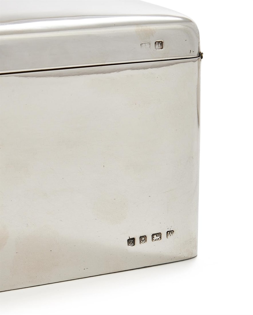 THREE SILVER MOUNTED TABLE BOXES - 2