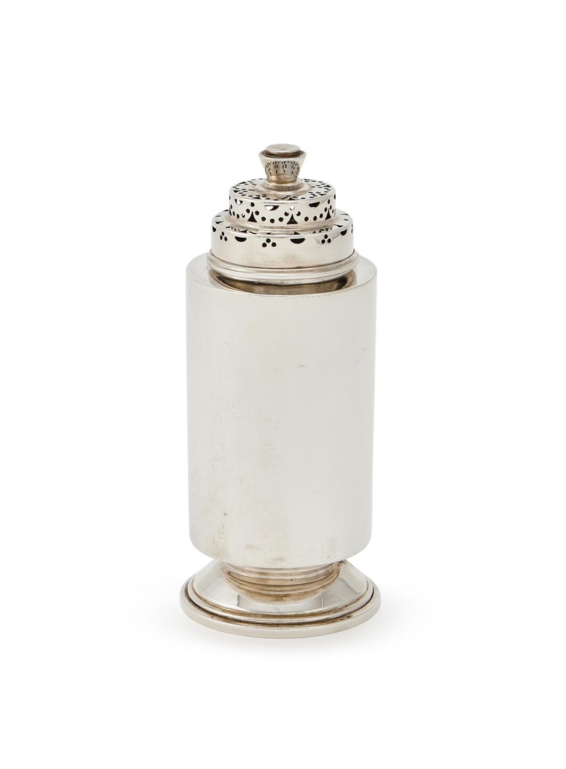 A SILVER SUGAR CASTER (1 of 2)