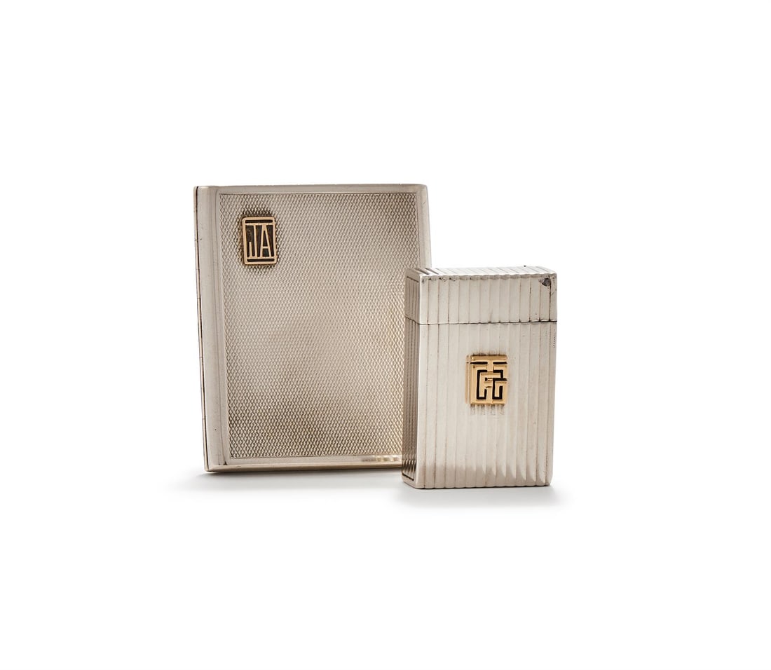 CARTIER, A FRENCH ART DECO SILVER LIGHTER (1 of 3)