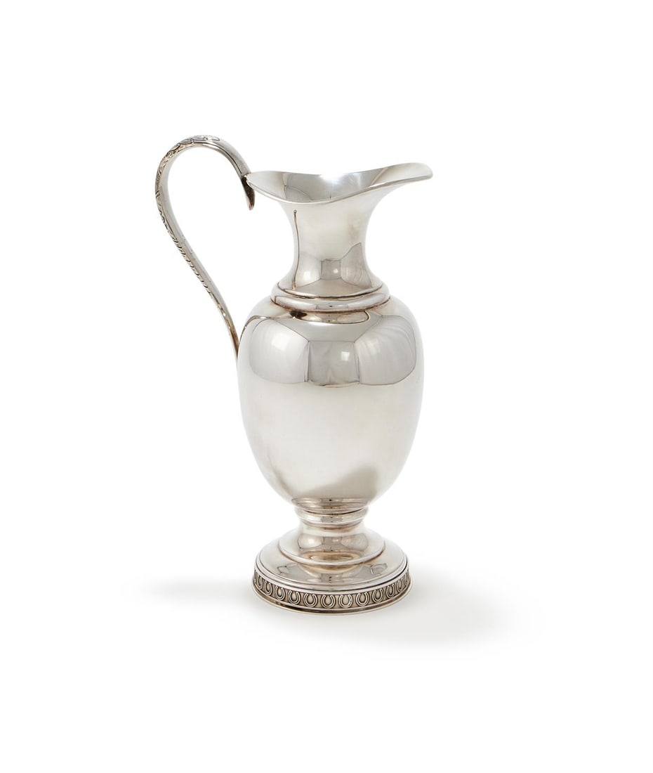 A SILVER WINE JUG (1 of 2)