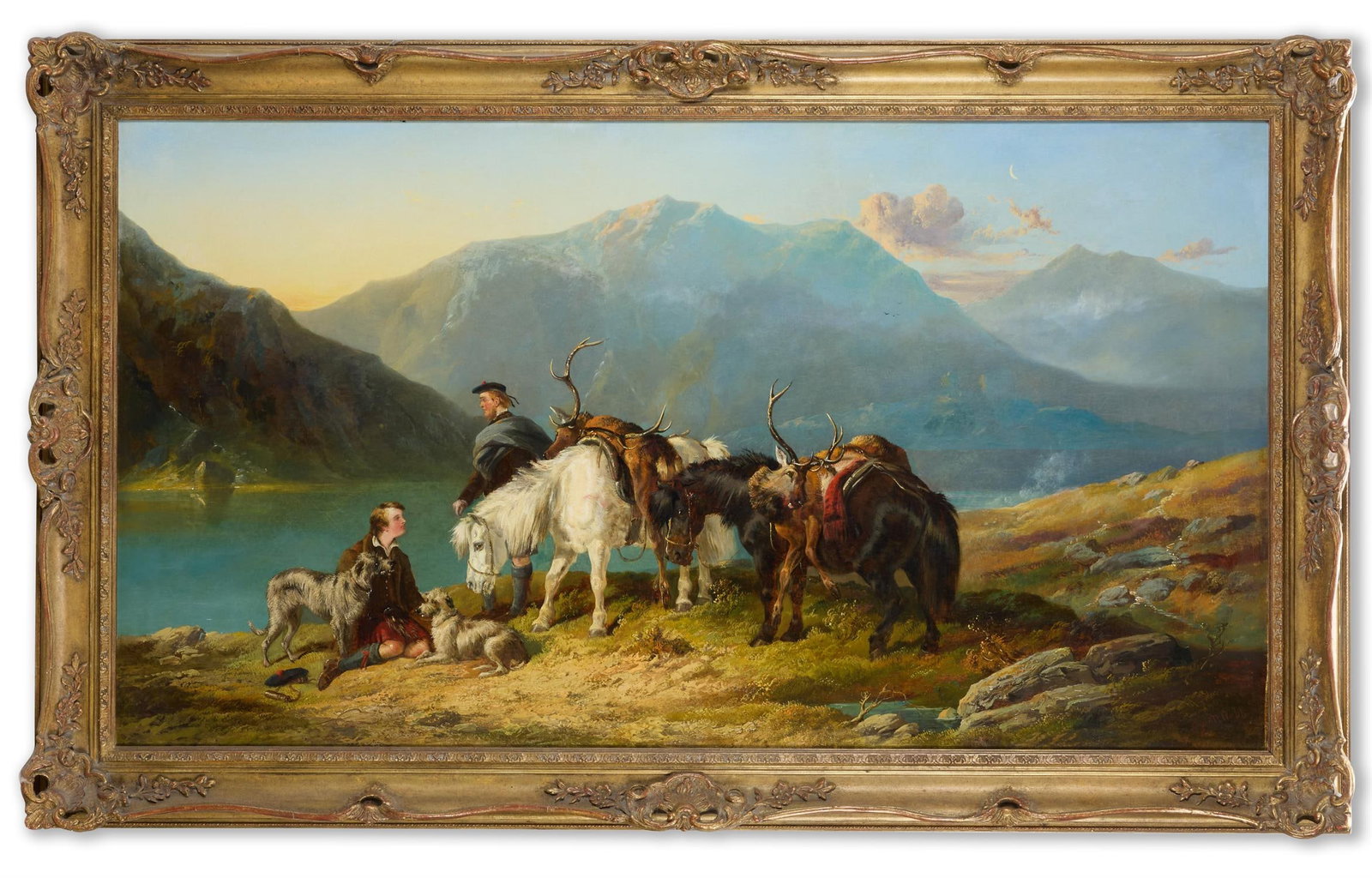 BYRON WEBB (BRITISH FL.1831-1895), AFTER THE HUNT (1 of 2)